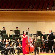 Mikyung Sung avec Gum Nanse et l'Orchestre philharamonique de Seongnam Avril 2019