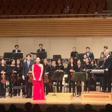 Mikyung Sung mit Gum Nanse und dem Seongnam Philharmonischen Orchester April 2019