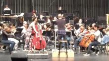 Mikyung Sung mit Ludovic Morlot und dem Colburn Orchester