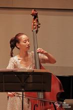 Mikyung Sung performing at the 745th The House Concert